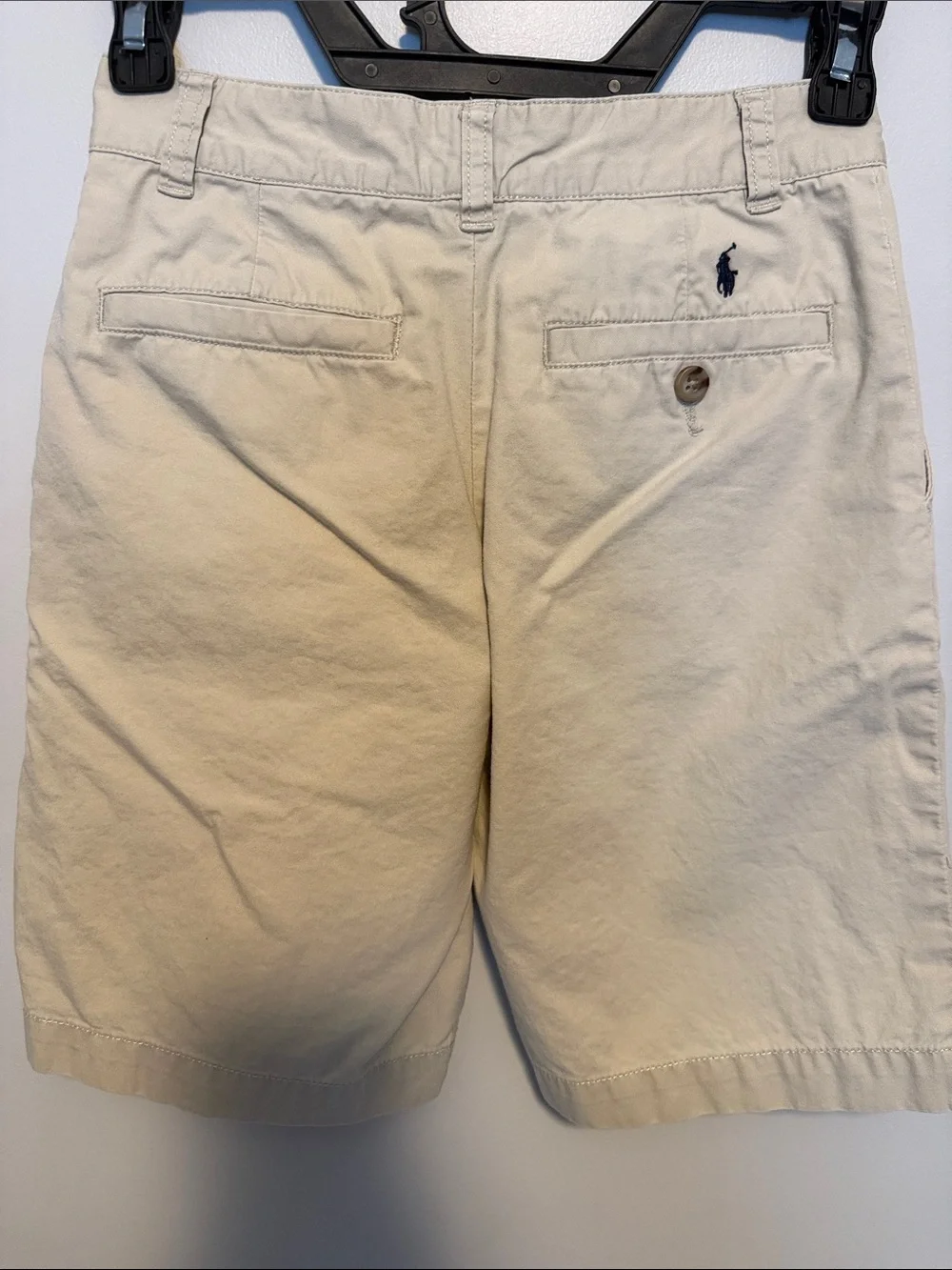 Ralph Lauren Light Khaki Flat Front Chino Shorts